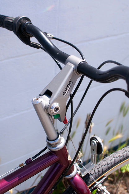 1996 Gary Fisher Zebrano All-Arounder Bike, made in USA, 38cm/XS, Dark Red
