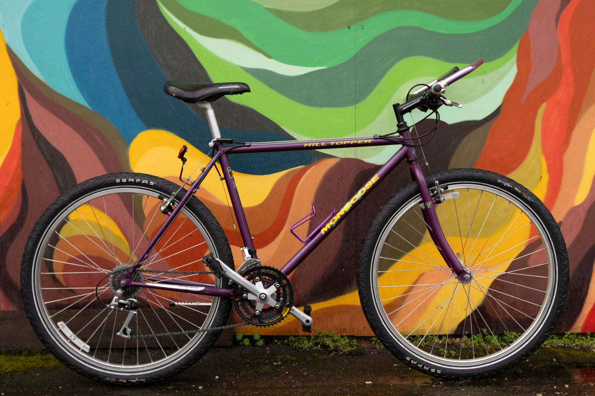 Mongoose Hill Topper 1992 MTB, Purple, 47cm, Medium – Cycle Coffee