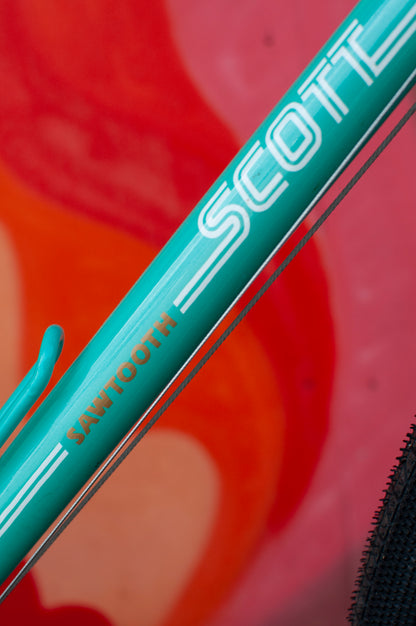 90s Scott US Ski Team Sawtooth All Terrain Bike, Teal, 47cm/Small