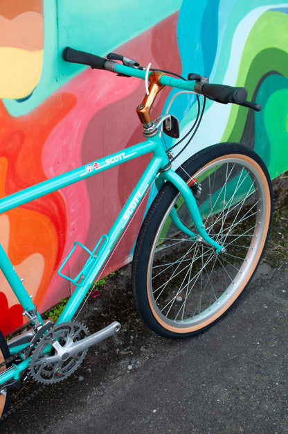 90s Scott US Ski Team Sawtooth All Terrain Bike, Teal, 47cm/Small