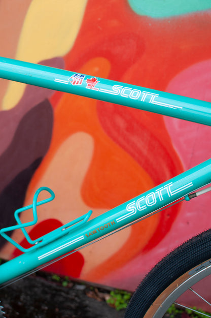 90s Scott US Ski Team Sawtooth All Terrain Bike, Teal, 47cm/Small