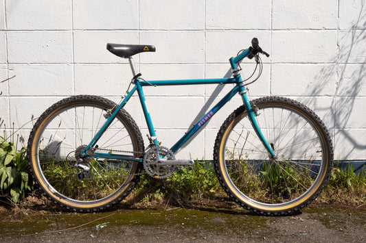 1990 Gary Fisher Paragon, all original, Teal, Blue & Pink, 47cm