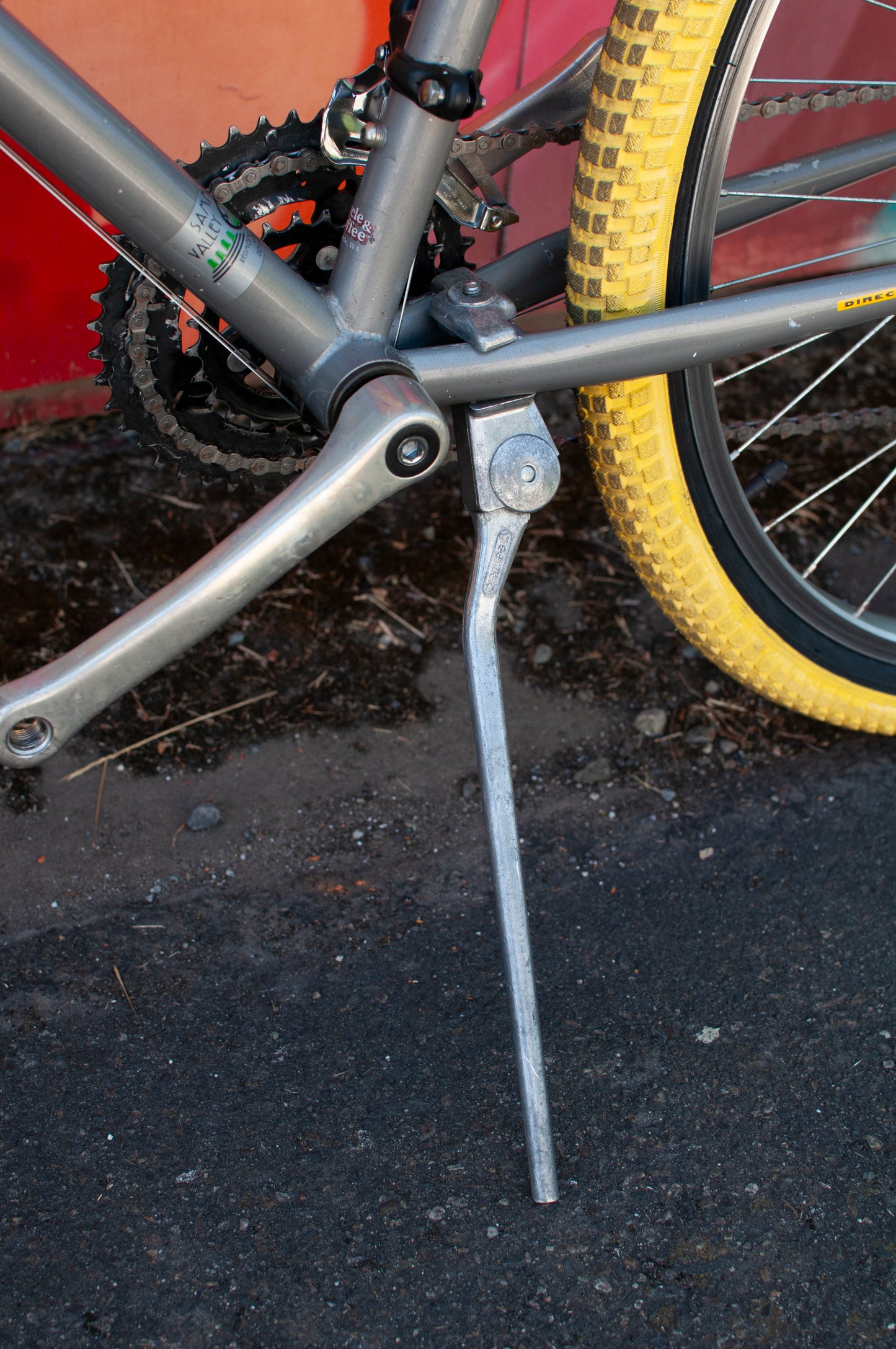 Late 90s Specialized Hardrock Ultra, All Terrain Bike, Grey & Yellow, 43cm/XS