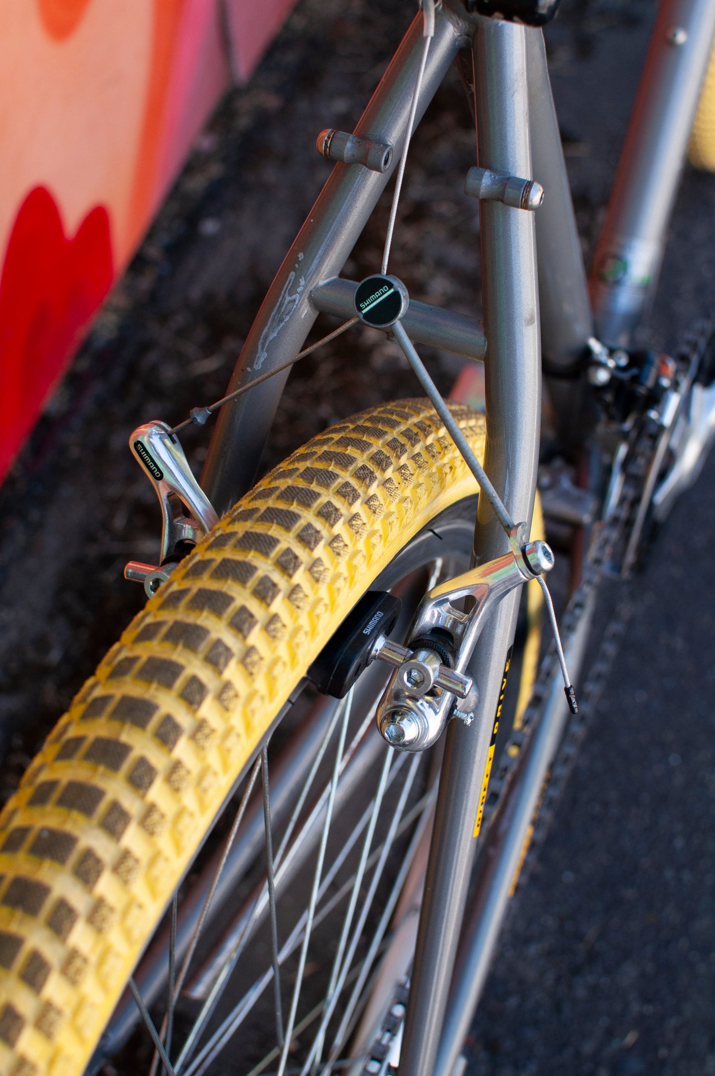 Late 90s Specialized Hardrock Ultra, All Terrain Bike, Grey & Yellow, 43cm/XS