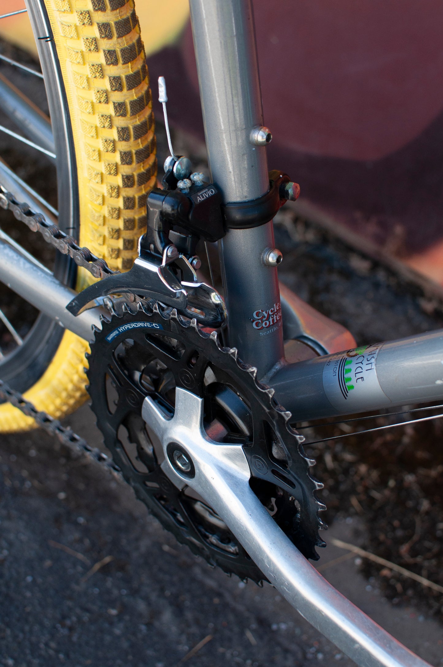 Late 90s Specialized Hardrock Ultra, All Terrain Bike, Grey & Yellow, 43cm/XS