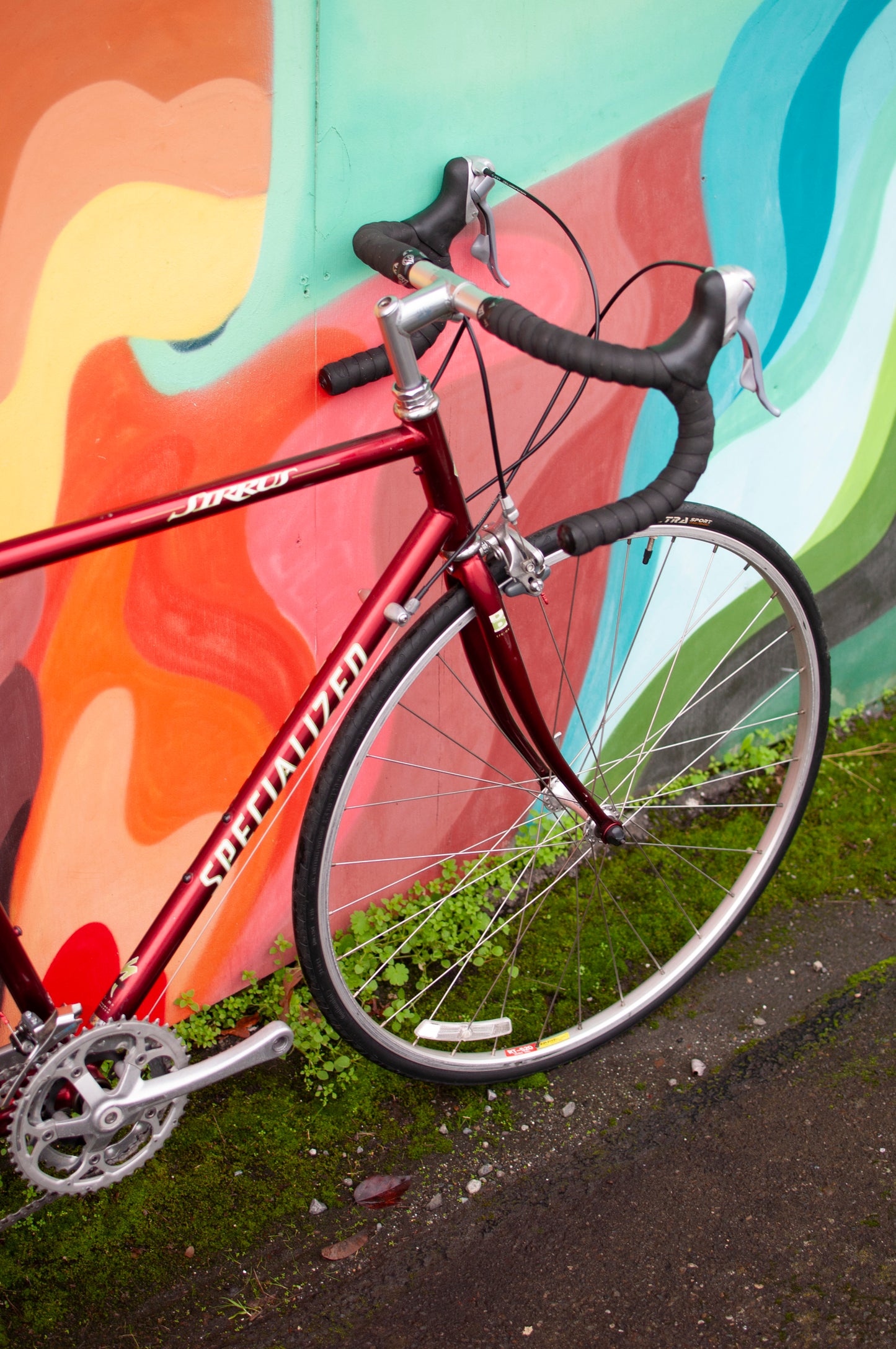 Mid 90s Specialized Sirrus Road Bike, 55cm/Medium, Red