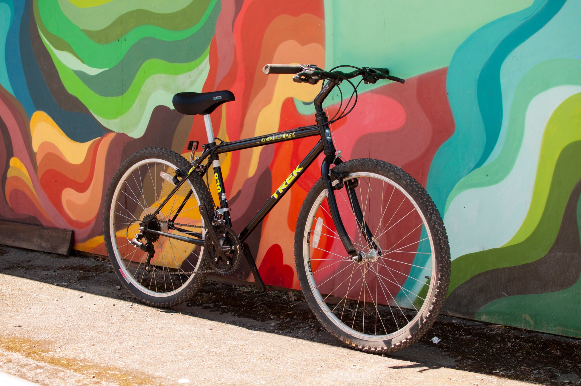 trek 930 bicycle Trek Singletrack 930 Vintage 90's All Terrain Bike, Black & Yellow, 41 – Cycle & Coffee