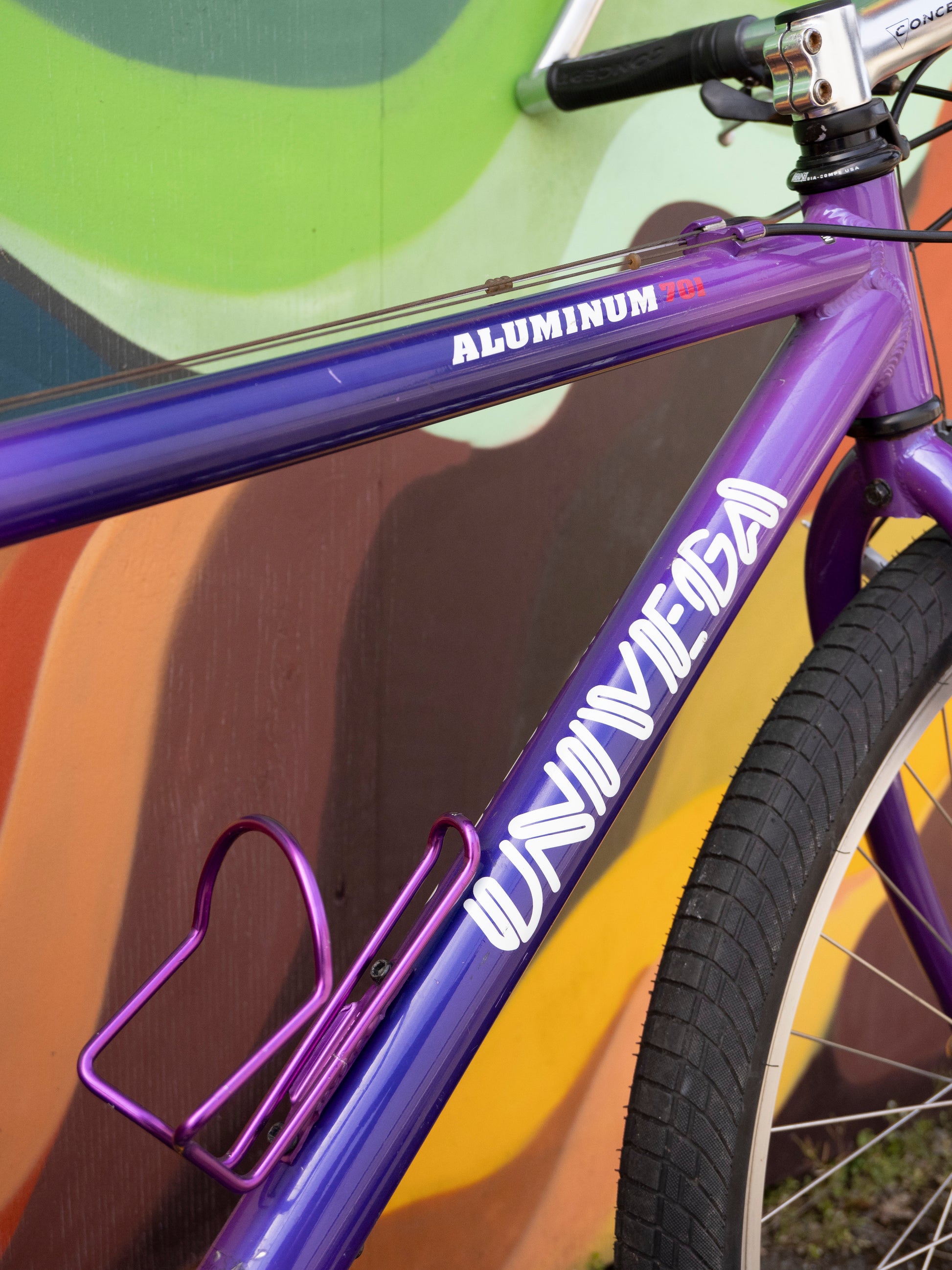 univega fahrradrahmen Univega Aluminum 701 All-Terrain Bike, purple, 43cm/XS – Cycle & Coffee