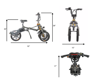 MYLO Foldable E-Bike/Scooter